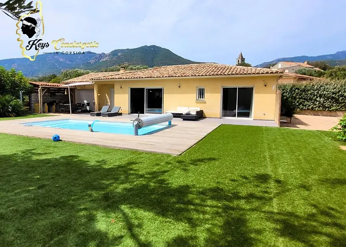 6 Pers Piscine Chauffee Campagne Vecchio בית נופש