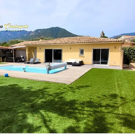 6 Pers Piscine Chauffee Campagne Vecchio 펜션